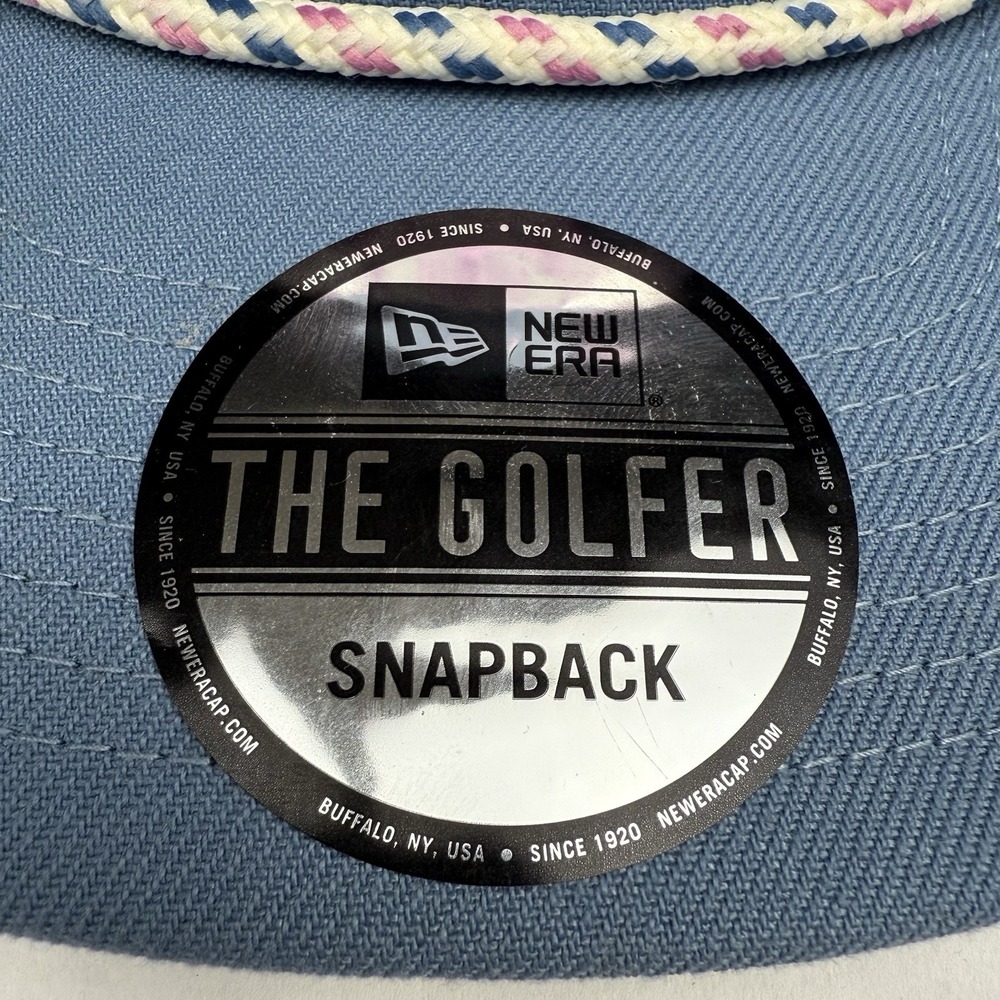 Chicago Bulls NWT New Era Golfer Hat Adjustable Snapback Baby Blue Rope NBA - Picture 7 of 9